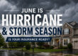 June is hurricane and storm season, is your home ready
