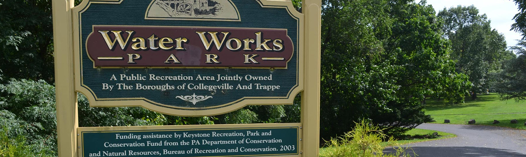 Water Works Park in Collegeville pa
