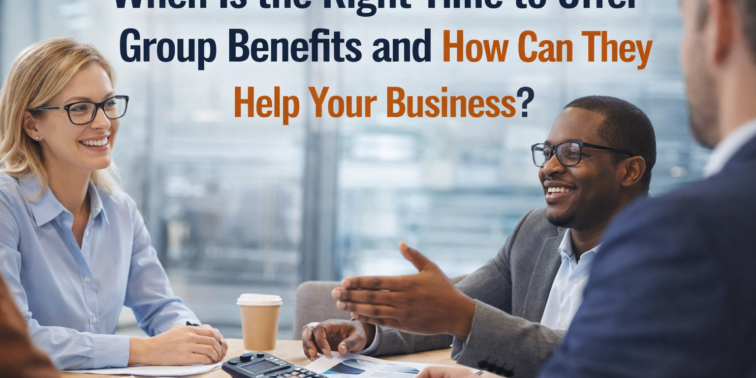 When Is the Right Time to Offer Group Benefits and How Can They Help Your Business